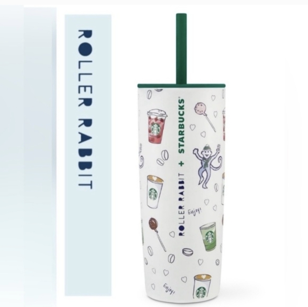BNWT☆ Roller Rabbit × Starbucks Tumblr